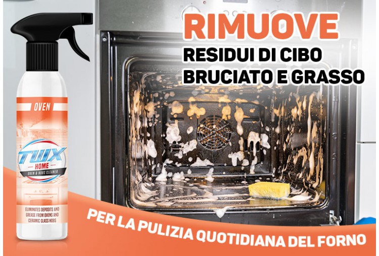 TWX® Home Oven – Pulitore senza vapore per forno e piani cottura 300 ml